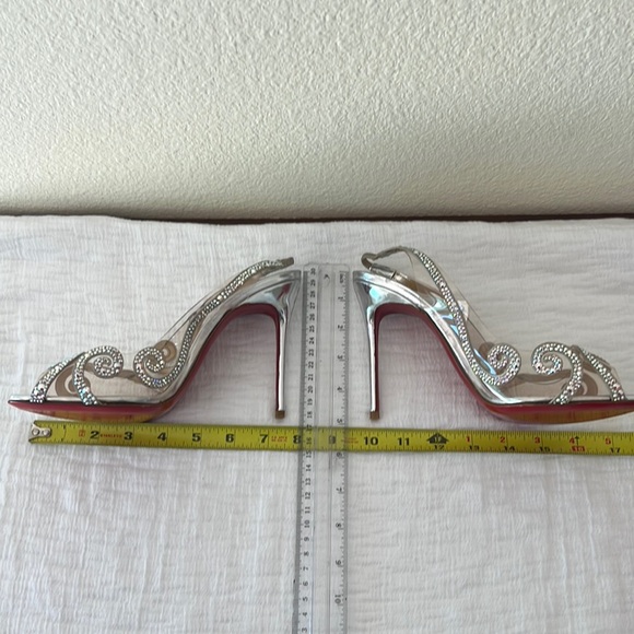 Louboutin sparkle heels - Picture 2 of 6